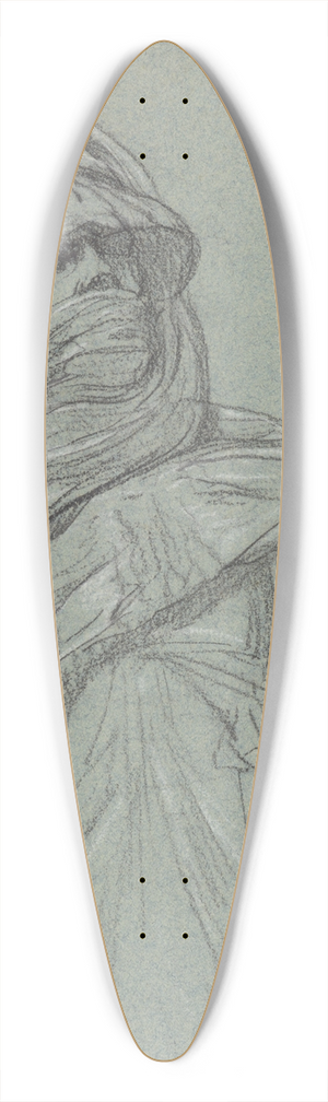 Georges Jules Victor Clairin - A Bedouin 39.3 inch art pintail longboard deck