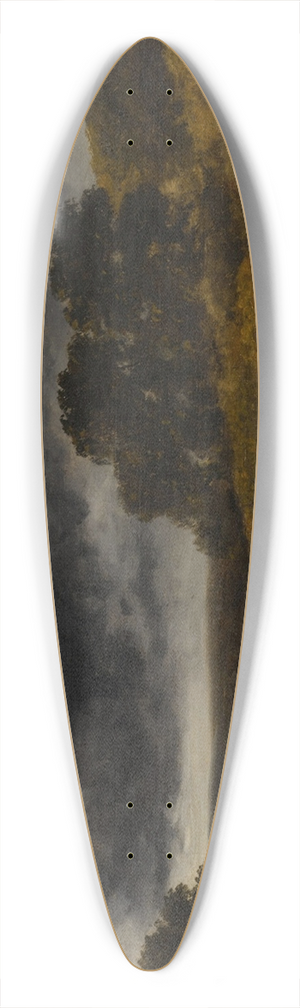 Georges Michel - Un torrent 39.3 inch art pintail longboard deck