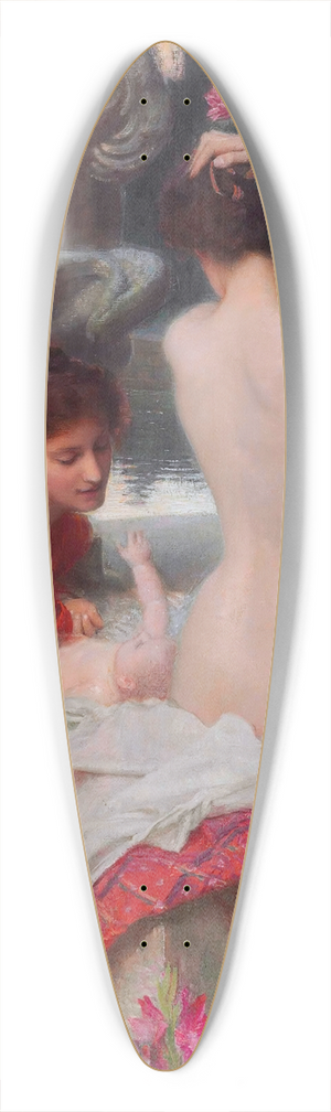 George Spencer Watson - The Spring 39.3 inch art pintail longboard deck