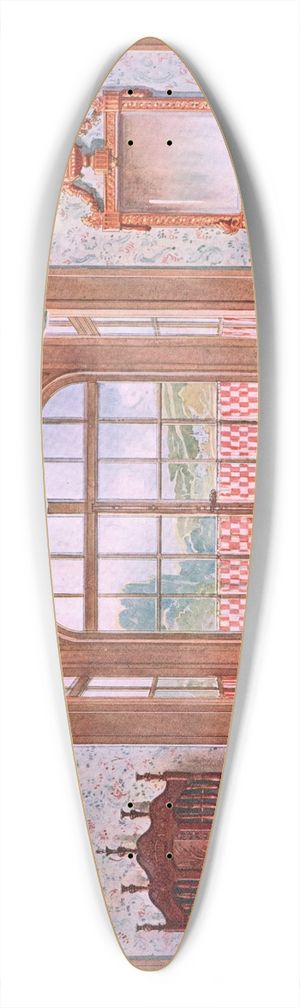 Georges Rmon - Salle a manger Louis XV. 39.3 inch art pintail longboard deck