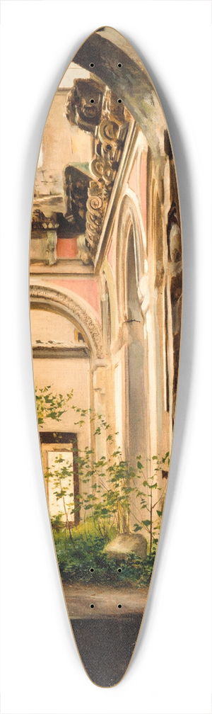 Georges Rouard - Vue intrieure des ruines de lancienne Cour des comptes, quai dOrsay 39.3 inch art pintail longboard deck