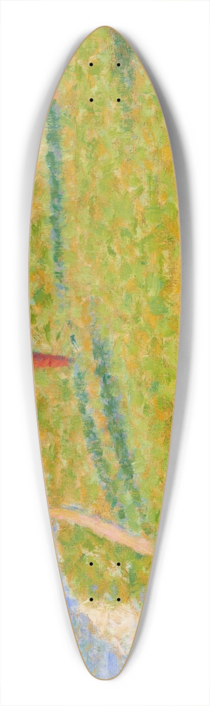 Georges Seurat - Le Saint-Cyrien 39.3 inch art pintail longboard deck
