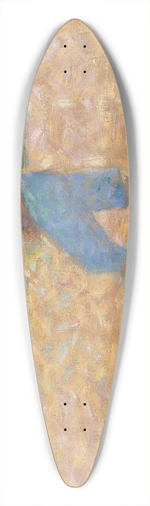Georges Seurat - The Stone Breaker 39.3 inch art pintail longboard deck