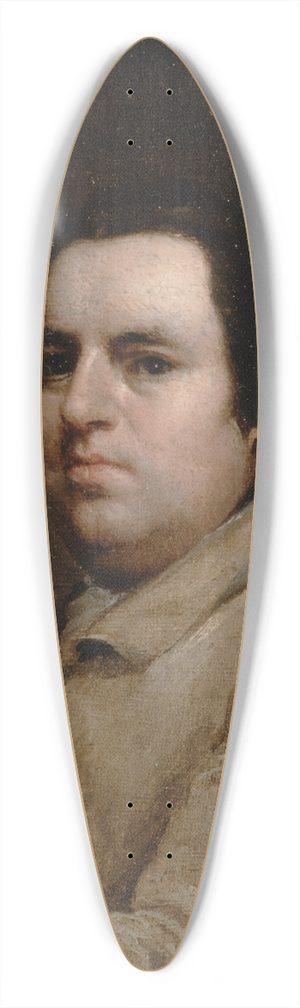 George Stubbs - Self-Portrait 39.3 inch art pintail longboard deck