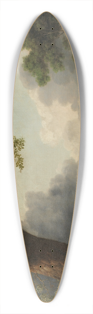 George Stubbs - The Third Duke of Dorsets Hunter with a Groom and a Dog 39.3 inch art pintail longboard deck