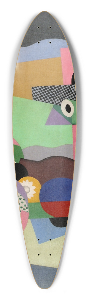 Georges Valmier - Flowers and fruit 39.3 inch art pintail longboard deck