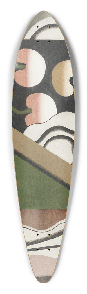 Georges Valmier - Nature Morte Aux Fruits 39.3 inch art pintail longboard deck