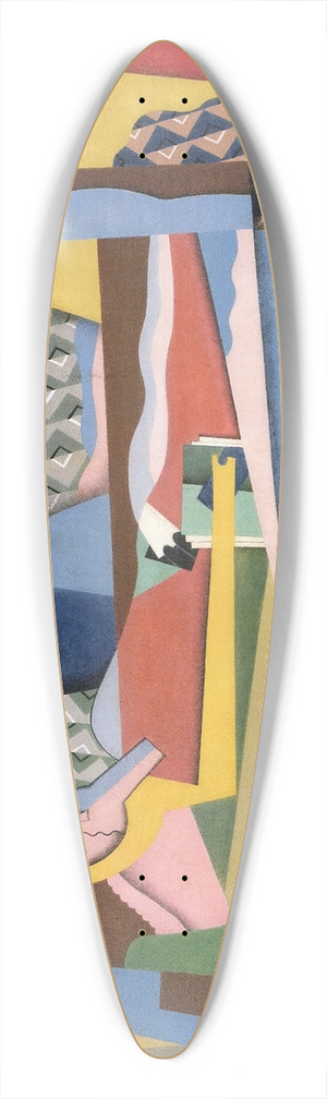 Georges Valmier - Reclining woman 39.3 inch art pintail longboard deck