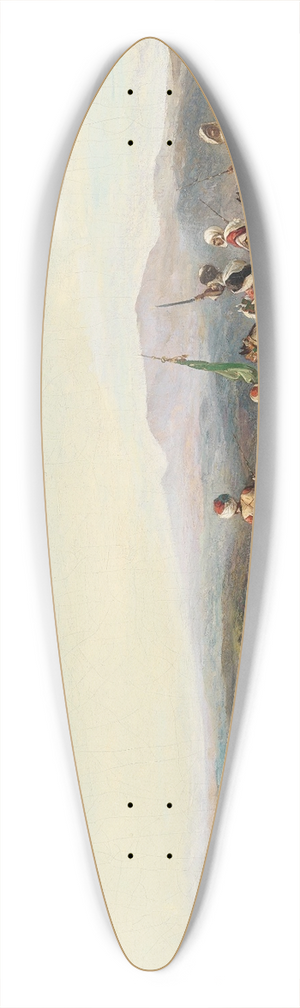Georges Washington - Manoeuvres 39.3 inch art pintail longboard deck