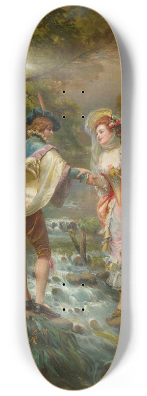 Cesare Auguste Detti - Trs Galant 8.25 inch art skate deck