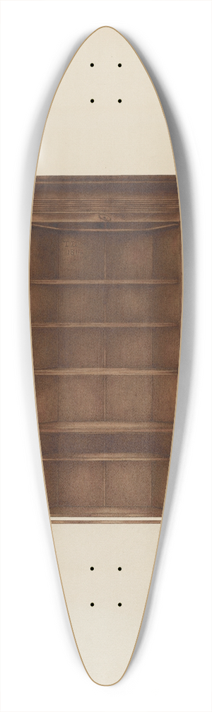George V. Vezolles - Corner Cupboard 39.3 inch art pintail longboard deck