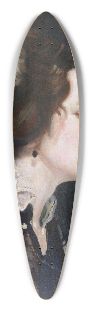 George Washington Lambert - Portrait of a Lady (Thea Proctor) 39.3 inch art pintail longboard deck