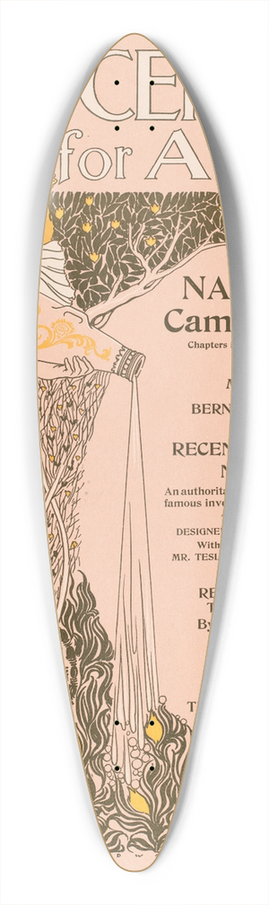 George Wharton Edwards - The century for April 39.3 inch art pintail longboard deck