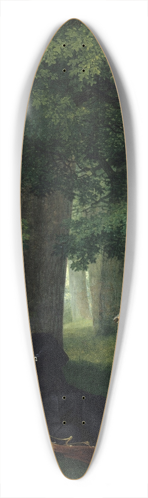 Georg Friedrich Kersting - At the Outpost 39.3 inch art pintail longboard deck