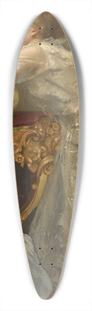 Georgios Jakobides - Daydreaming 39.3 inch art pintail longboard deck