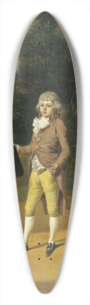 Georg Karl Urlaub - Portrait of Friedrich Adolph Carl von Holzhausen 39.3 inch art pintail longboard deck