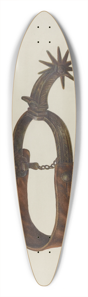 Gerald Transpota - Spur 39.3 inch art pintail longboard deck