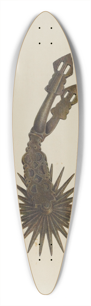Gerald Transpota - Spur 39.3 inch art pintail longboard deck