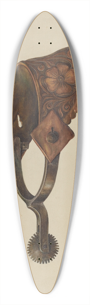 Gerald Transpota - Spur 39.3 inch art pintail longboard deck