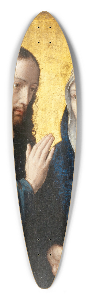 Gerard David - Christ Taking Leave of His Mother 39.3 inch art pintail longboard deck