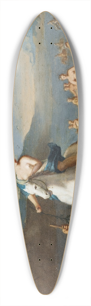Gerard Hoet - Clelia Crossing The Tiber 39.3 inch art pintail longboard deck