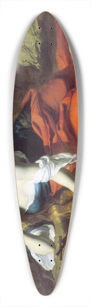Gerard Seghers - The Repentant Magdalen 39.3 inch art pintail longboard deck