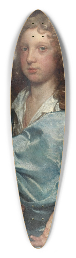 Gerard Soest - Portrait Of A Young Gentleman Of The Ashley-Cooper Family 39.3 inch art pintail longboard deck
