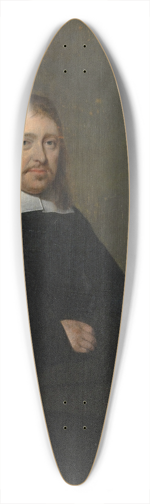 Gerard ter Borch - Portrait of a Seated Man 39.3 inch art pintail longboard deck