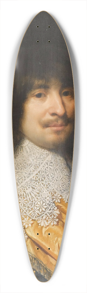 Gerard van Honthorst - Portrait Of A Gentleman, ProbablySir Thomas Aston (1600-1646) 39.3 inch art pintail longboard deck