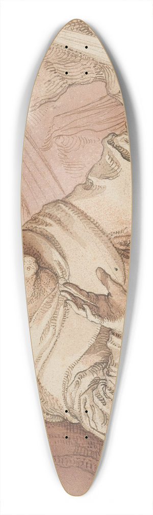 Gerrit Pietersz - Saint Francis Receiving the Stigmata 39.3 inch art pintail longboard deck