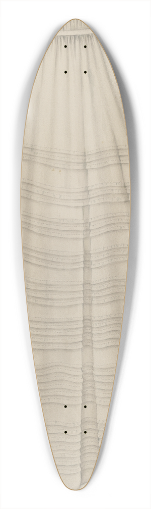 Gertrude Lemberg - Petticoat 39.3 inch art pintail longboard deck