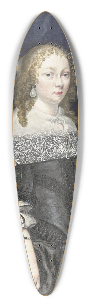 Gesina ter Borch - Self-portrait 39.3 inch art pintail longboard deck
