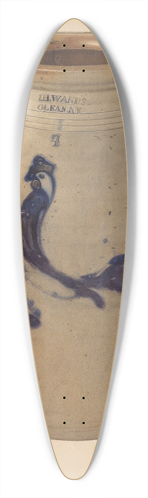Giacinto Capelli - Jar 39.3 inch art pintail longboard deck
