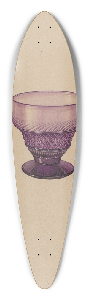 Giacinto Capelli - Salt Cellar 39.3 inch art pintail longboard deck