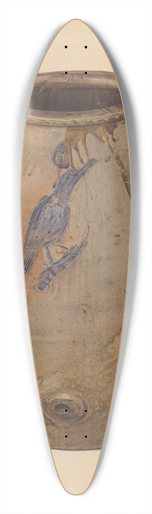 Giacinto Capelli - Wine or Water Jar 39.3 inch art pintail longboard deck
