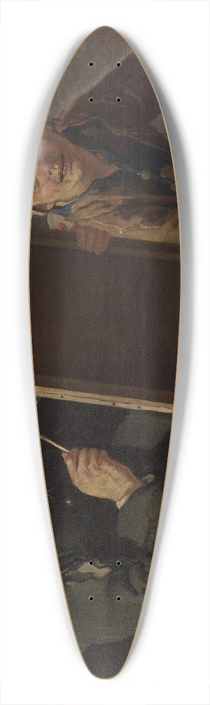 Giacomo Francesco Cipper - The painter in his workshop 39.3 inch art pintail longboard deck