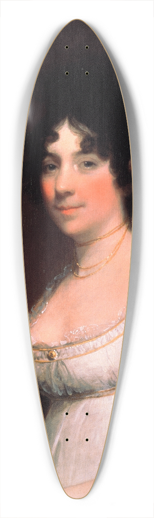 Gilbert Stuart - Dolley Payne Madison (Mrs. James Madison) 39.3 inch art pintail longboard deck