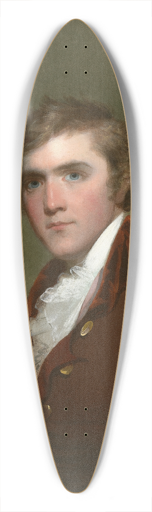 Gilbert Stuart - Horace Binney 39.3 inch art pintail longboard deck