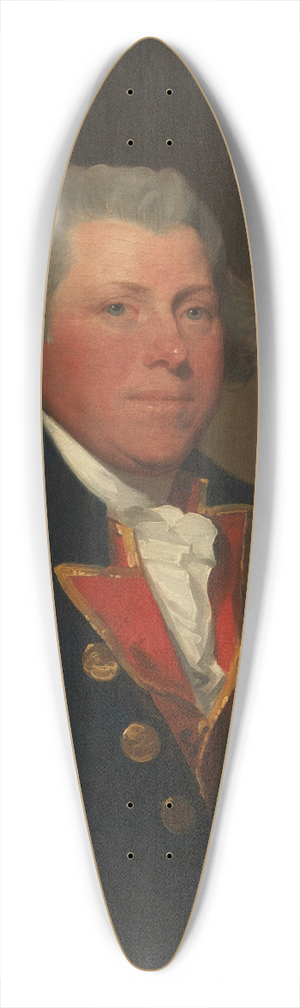 Gilbert Stuart - James DeLancey 39.3 inch art pintail longboard deck