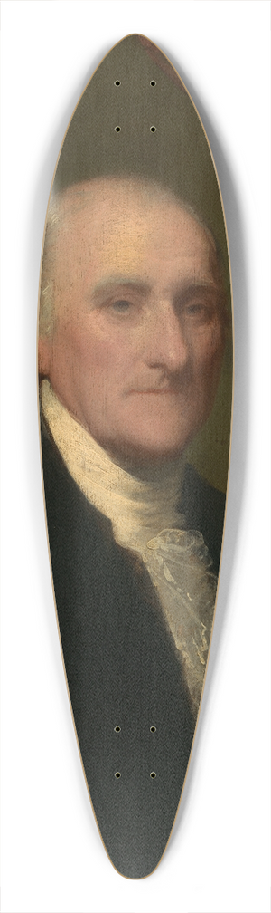 Gilbert Stuart - Samuel Miles 39.3 inch art pintail longboard deck