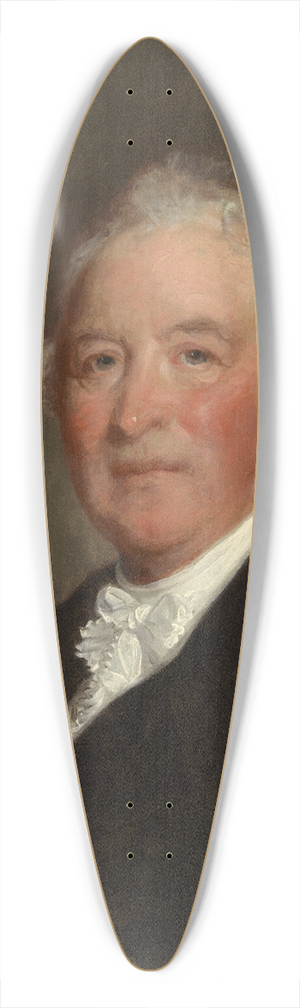Gilbert Stuart - William Hull 39.3 inch art pintail longboard deck