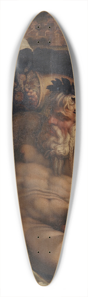 Giorgio Vasari - Allegory of Romagna 39.3 inch art pintail longboard deck Giorgio Vasari - Allegory of Romagna 39.3 inch art pintail longboard deck