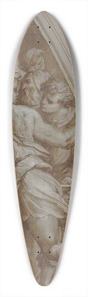 Giorgio Vasari - Youth Running 39.3 inch art pintail longboard deck
