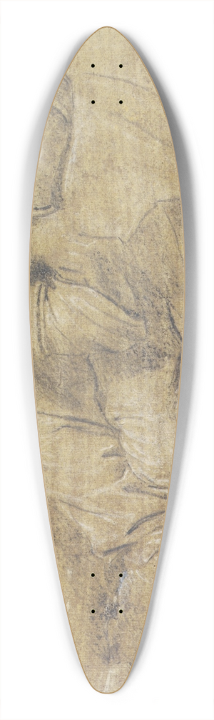 Giovanni Battista Caracciolo - Sovende soldat 39.3 inch art pintail longboard deck