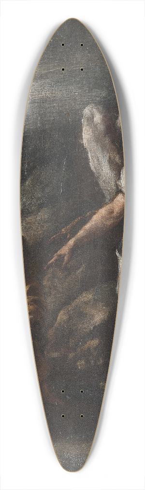 Giovanni Battista Caracciolo - Tobias And The Angel 39.3 inch art pintail longboard deck