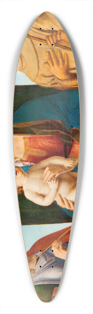 Giovanni Battista Cima da Conegliano - Madonna and Child between Two Saints 39.3 inch art pintail longboard deck