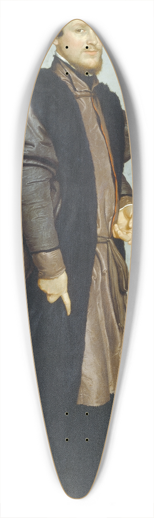 Giovanni Battista Moroni - Gian Federico Madruzzo 39.3 inch art pintail longboard deck
