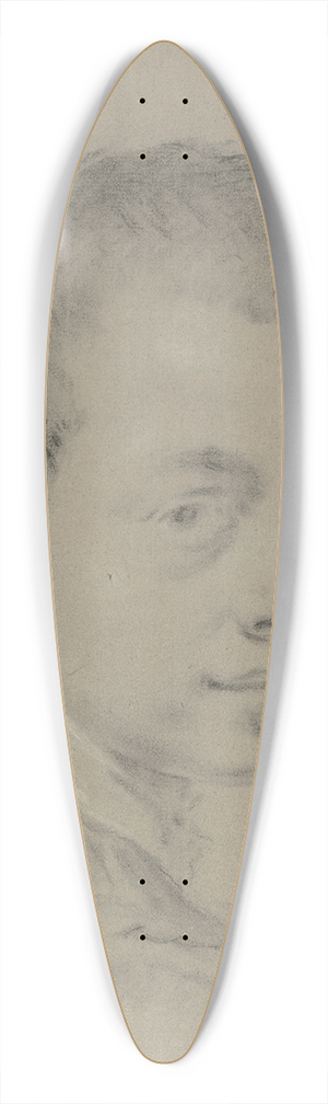 Giovanni Battista Piazzetta - Knabenkopf, Dreiviertelansicht 39.3 inch art pintail longboard deck