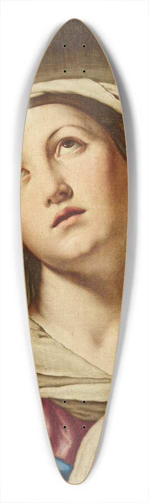 Giovanni Battista Salvi da Sassoferrato - The Madonna at prayer 39.3 inch art pintail longboard deck