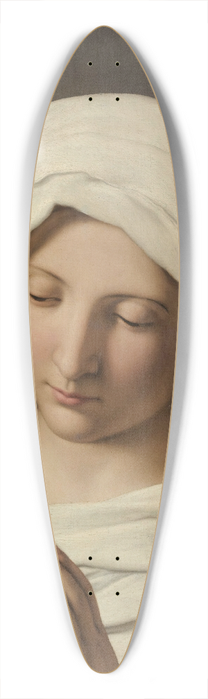 Giovanni Battista Salvi da Sassoferrato - The Madonna In Prayer 39.3 inch art pintail longboard deck